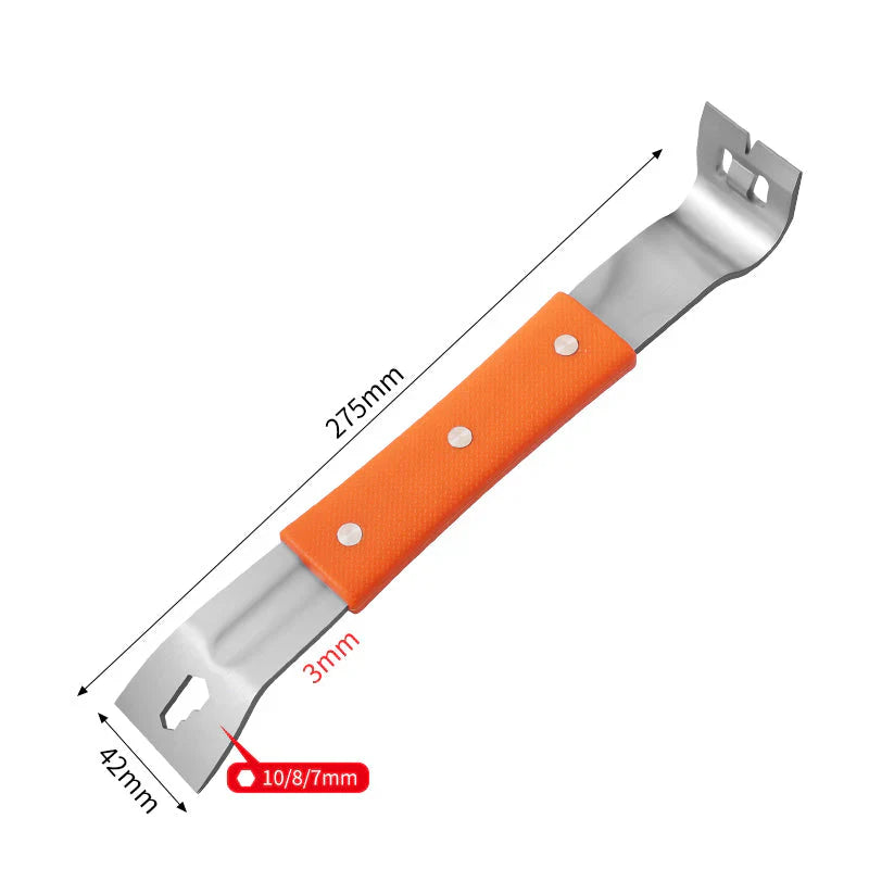 🔥2024 Hot Sale🔥 Woodworking multiusos acero inoxidable crowbar raspador