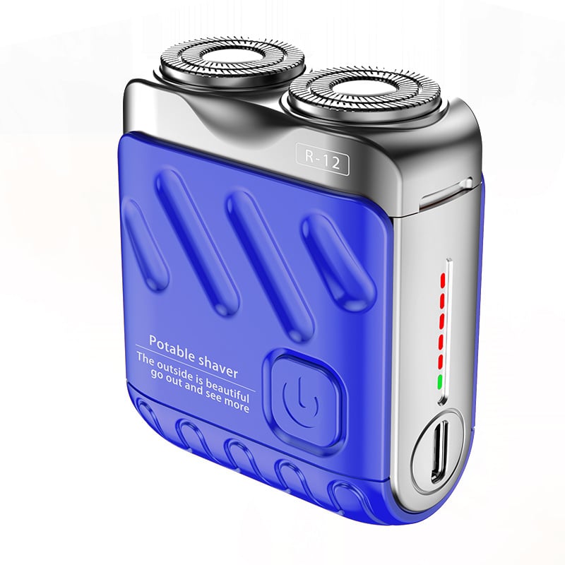 🔥 ¡Último día 50% de descuento!🔥 Afeitadora eléctrica portátil rotativa de doble anillo