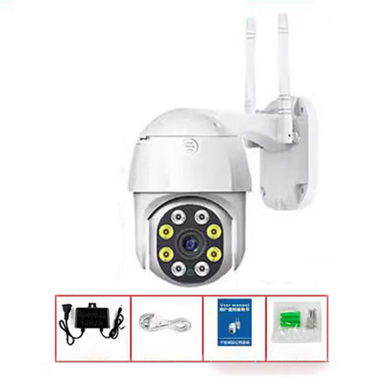 Waterproof 360° Smart Surveillance Camera with Full-color Night Vision