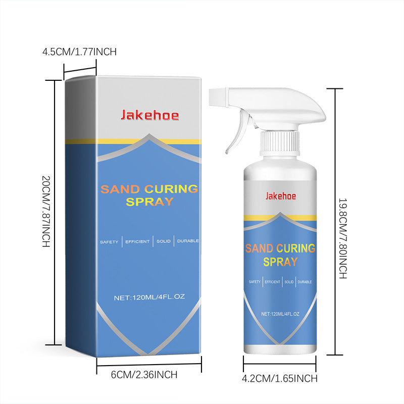 Spray de curado de arena de secado rápido, eficaz y multifuncional
