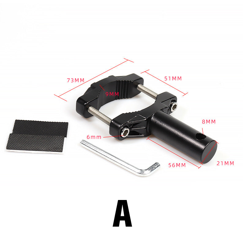 🏍️ Set de Soportes Universales para Luces de Moto - Montaje Fácil y Seguro 💡