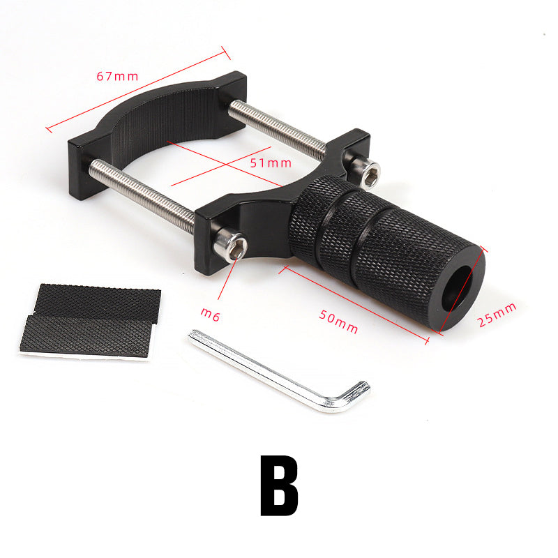 🏍️ Set de Soportes Universales para Luces de Moto - Montaje Fácil y Seguro 💡