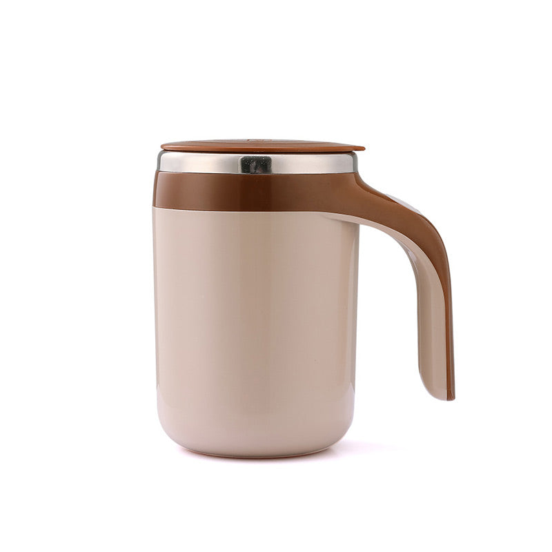 Taza de café de agitación magnética automática con tapa