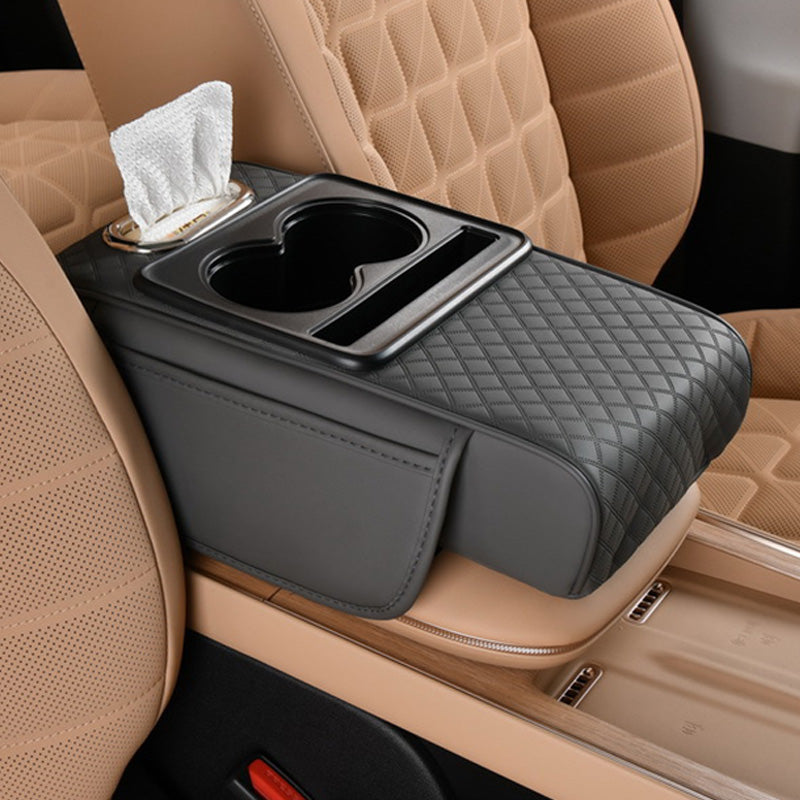 🚗💺Almohadilla multifuncional para reposabrazos – ¡Comodidad y práctica en tu auto!