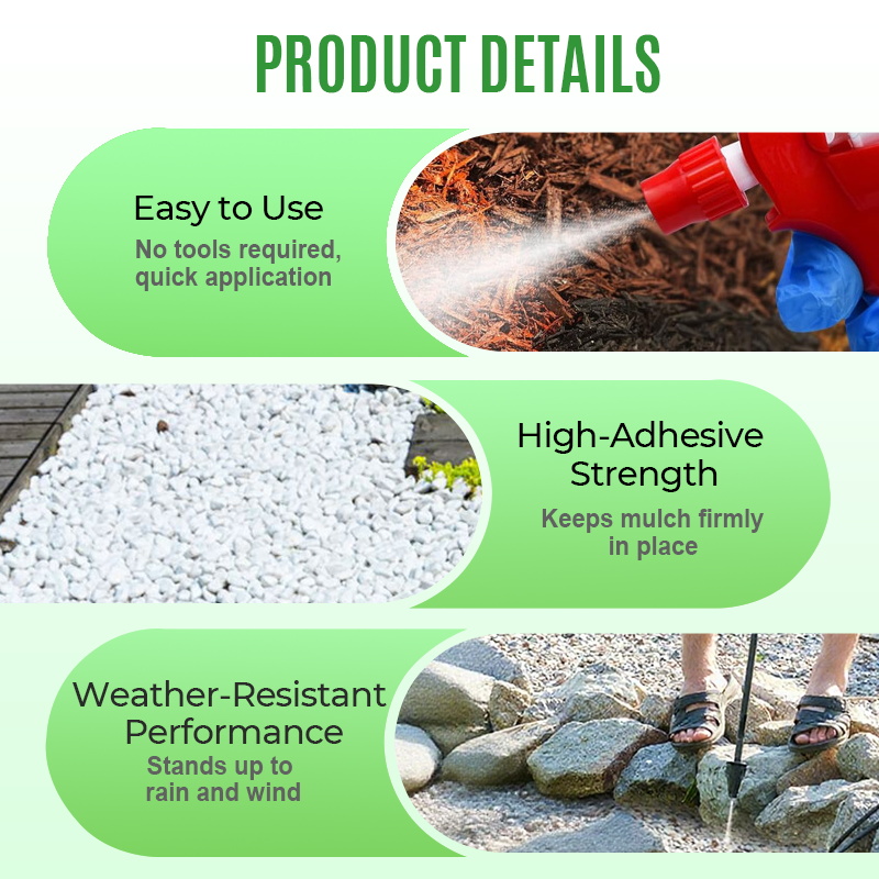 🔥¡VENTA FLASH! ¡50% DE DESCUENTO!🔥Adhesivo para paisajismo de secado rápido: ¡Fijación instantánea y sin ensuciar! 🌿✨
