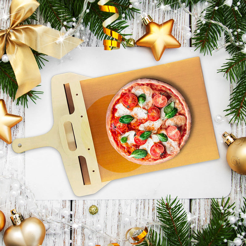Cáscara de pizza deslizante de primera calidad: herramienta esencial para hornear en la cocina