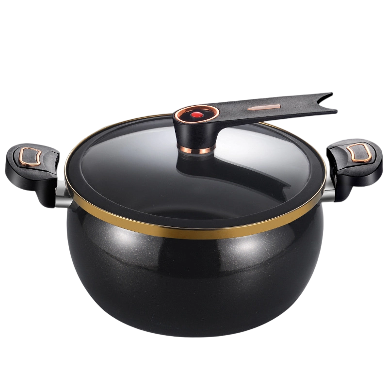 Olla para sopa de esmalte de micropresión de gran capacidad