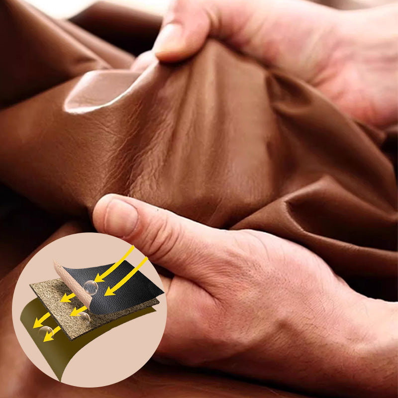 Crema para el cuidado del cuero ELMEJORR: acondicionador de cuero totalmente natural y no tóxico: fórmula resistente al agua.