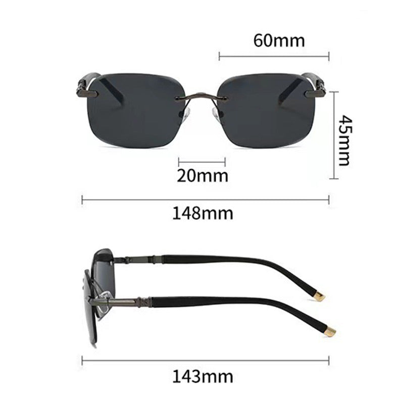 Gafas de sol en alta definición sin montura protectoras