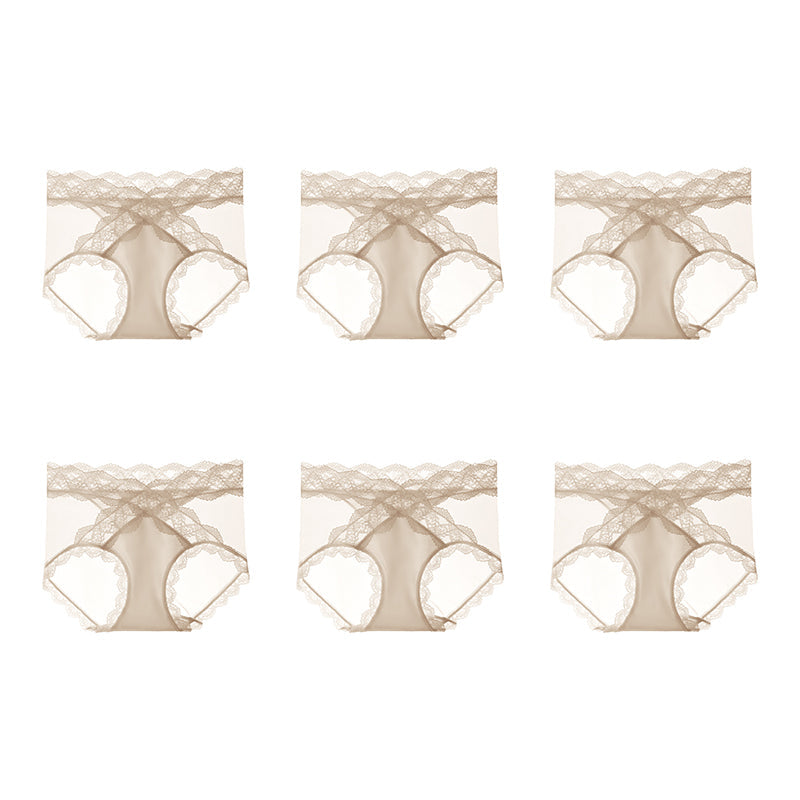 Ropa interior de encaje sexy y cómoda para mujer