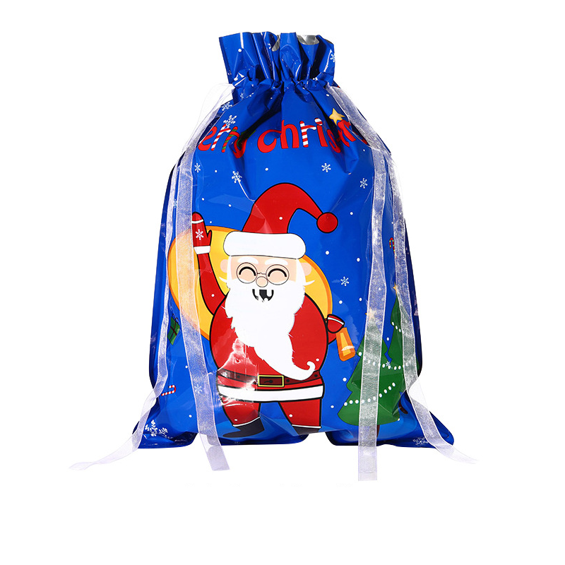 🎁 ¡Celebra la Navidad con 50% DESCUENTO! 🎄 Bolsas Regalo Navideñas con Cordón