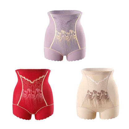 Pantalones cortos moldeadores de cintura alta para muje