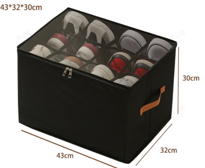 💥 Organizador de Zapatos de Tela, Caja de Almacenamiento - COMPRA 2 ENVÍO GRATIS