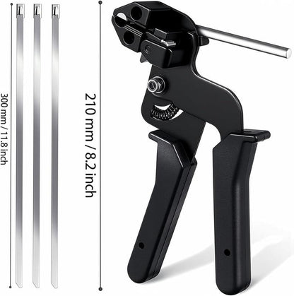 🔥 Kit de bridas de acero inoxidable 304 | 4 veces más resistentes que las de plástico | ¡50 % de descuento en Pro Tool!