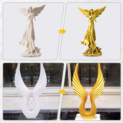 🔥Pintura con base de agua en pan de oro para arte, pintura y manualidades
