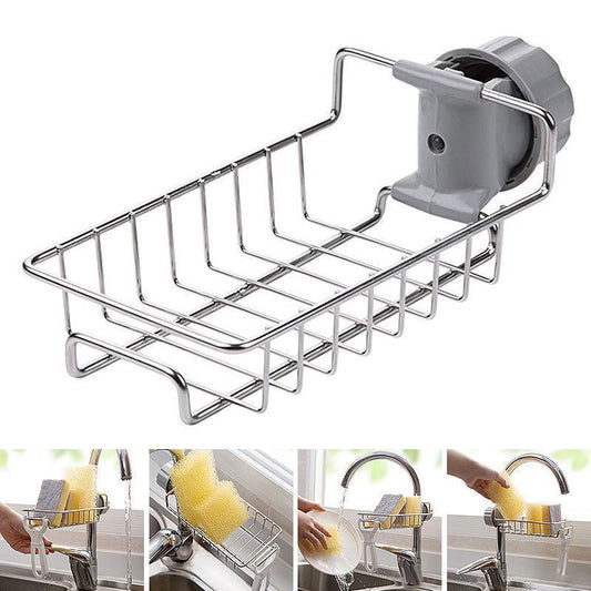 🏠 Navidad Caliente Venta-50% OFF ✨ Estante organizador fregadero de cocina