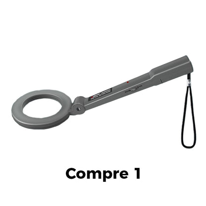 Detector de metales manual 360° para oro y joyas