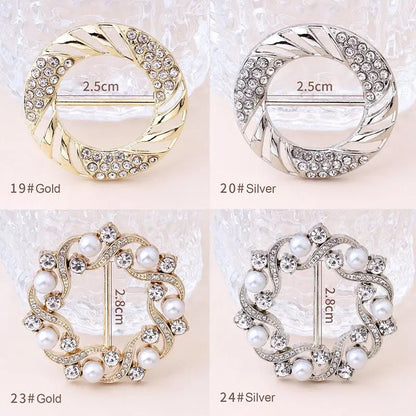 [Compre 1 Obtenga 1 Gratis] Classic All-match Pearl Rhinestone Buckles