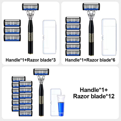 Maquinilla de afeitar de 7 capas para hombre