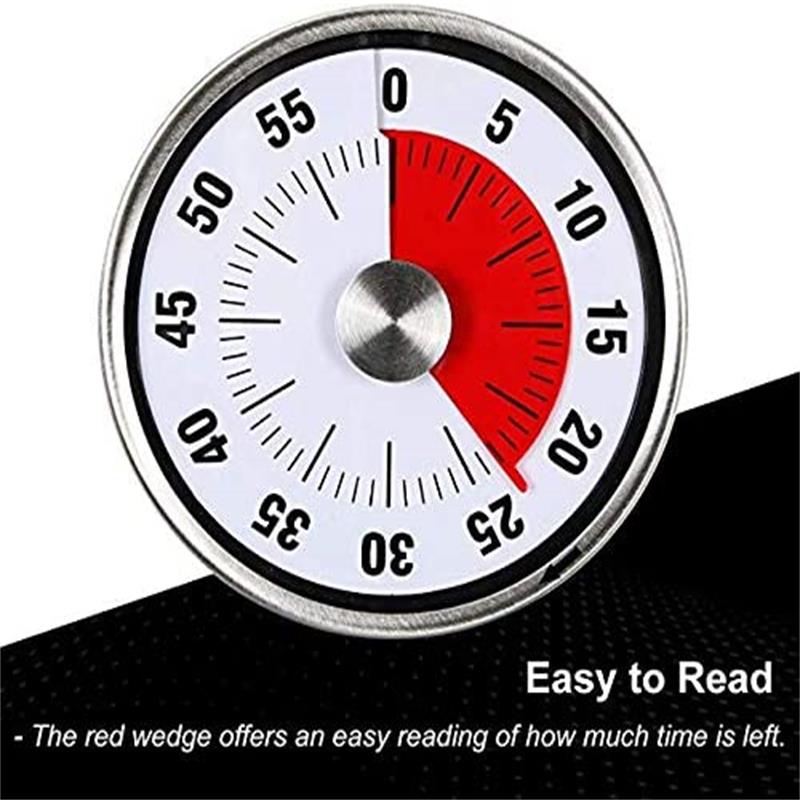⏱Temporizador manual mecánico magnético - Una gran herramienta para ayudarle a crear deliciosas comidas.