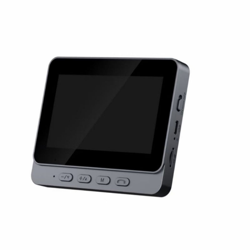 Cámara inalámbrica para timbre: 1080P, ángulo de 170°, pantalla de 4,3 pulgadas, resistencia al agua IPX65 para exteriores, visión nocturna.