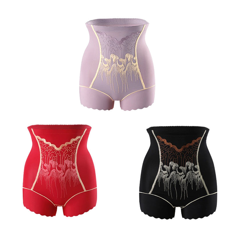 Pantalones cortos moldeadores de cintura alta para muje