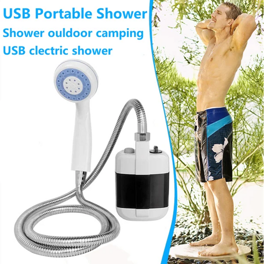 🔥Venta Caliente 50% de Descuento💦Ducha Portátil para Acampar con Bomba de Agua💦