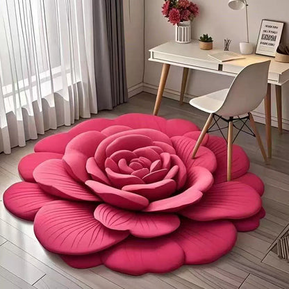🌺Oferta Por Tiempo Limitado🌺Alfombra Floral de Felpa y Tierra de Diatomeas