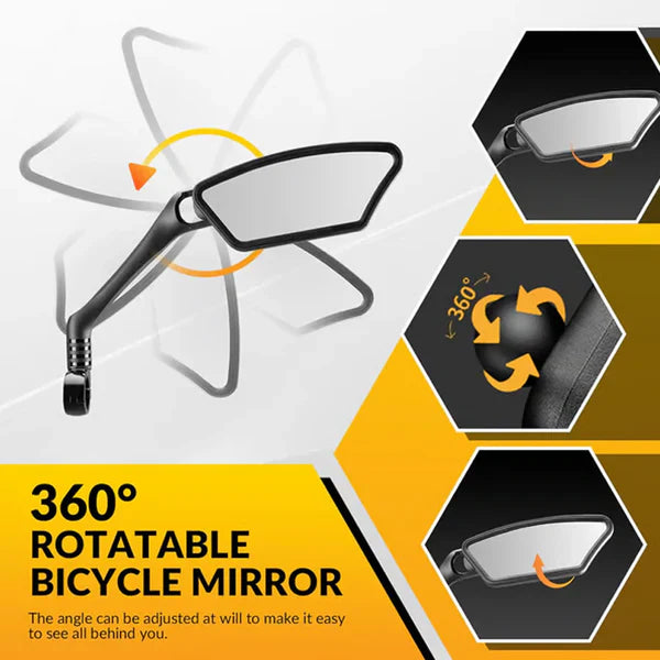 Espejo retrovisor ajustable para bicicleta