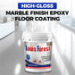 🔥High-Gloss Marble Finish Epoxy Floor Coating