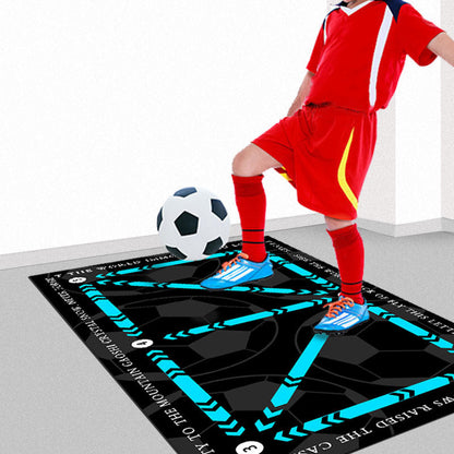 🎅OFERTA DE ÚLTIMO DÍA 50% DE DESCUENTO - ⚽Tapete de tren de fútbol para todos los niveles Antideslizante Silencioso