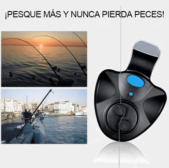 Oferta de primavera-49% RABATT - Alarma de picada inteligente para la pesca