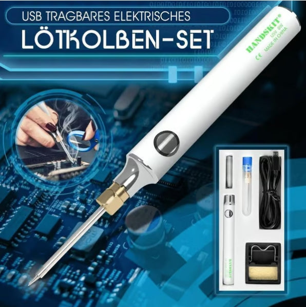 Set de soldador eléctrico portátil USB