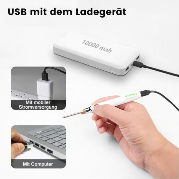 Set de soldador eléctrico portátil USB