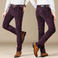 Pantalón de pana de ajuste clásico para hombres