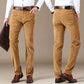 Pantalón de pana de ajuste clásico para hombres