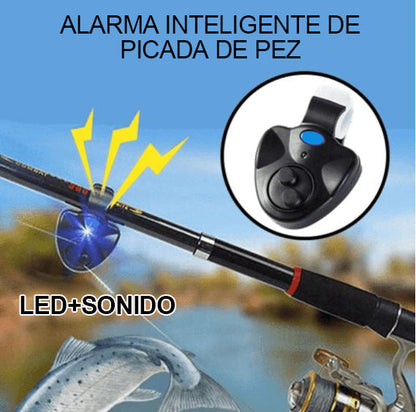 Oferta de primavera-49% RABATT - Alarma de picada inteligente para la pesca