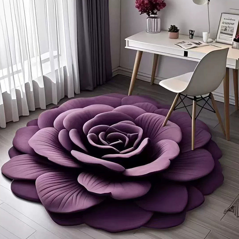 🌺Oferta Por Tiempo Limitado🌺Alfombra Floral de Felpa y Tierra de Diatomeas