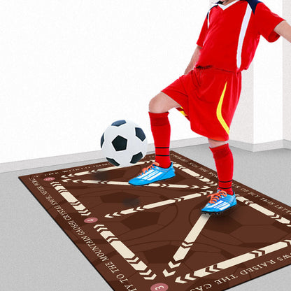 🎅OFERTA DE ÚLTIMO DÍA 50% DE DESCUENTO - ⚽Tapete de tren de fútbol para todos los niveles Antideslizante Silencioso