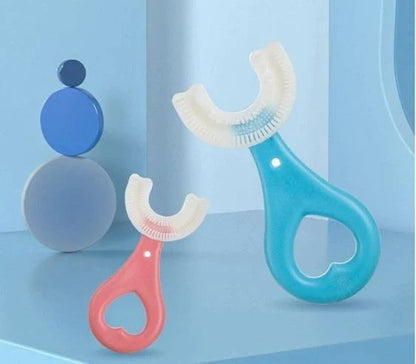 🦷Todos los niños redondeados Cepillo de dientes en forma de U🎁