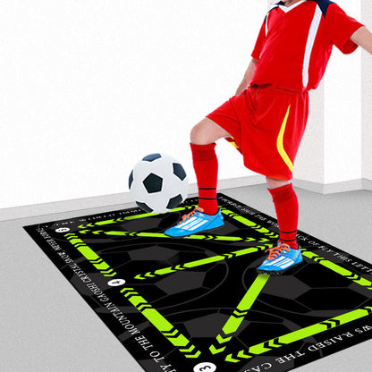 🎅OFERTA DE ÚLTIMO DÍA 50% DE DESCUENTO - ⚽Tapete de tren de fútbol para todos los niveles Antideslizante Silencioso