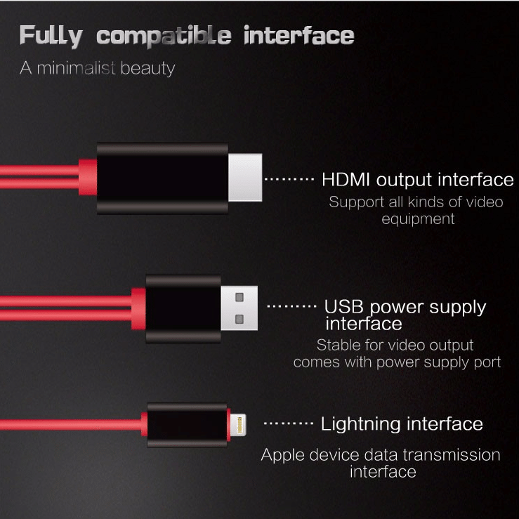 🔥Früher Weihnachtsverkauf – 49 % RABATT🔥1080P HDMI-TV-Kabel ohne Verzögerung 📺Kein Netzwerk für die Bildschirmübertragung erforderlich