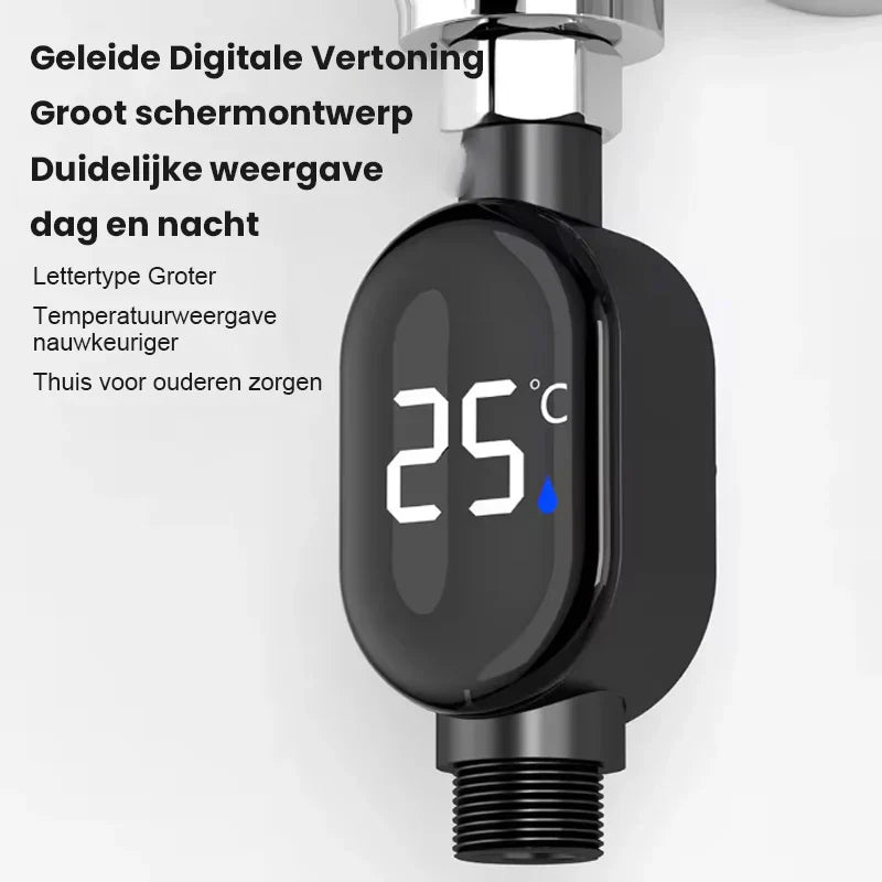 💧Ducha thermometer🌡️ No más conjeturas - ¡Temperatura instantánea! 🚿