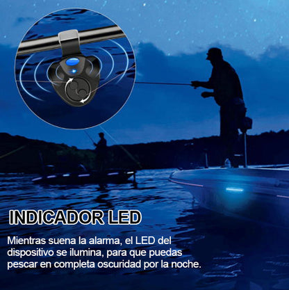 Oferta de primavera-49% RABATT - Alarma de picada inteligente para la pesca