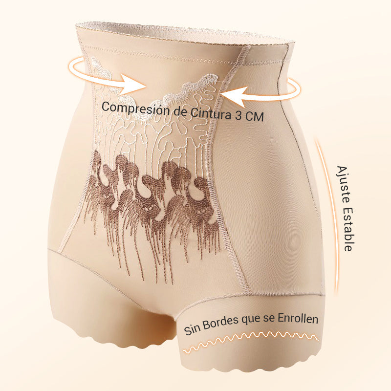 Pantalones cortos moldeadores de cintura alta para muje