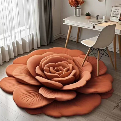 🌺Oferta Por Tiempo Limitado🌺Alfombra Floral de Felpa y Tierra de Diatomeas