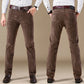 Pantalón de pana de ajuste clásico para hombres