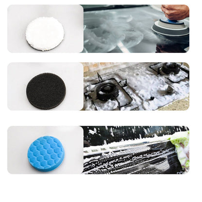 🧼 PROMOTION - FLASH : 50% RABAT ! Trådløs elektrisk roterende rengøringsbørste med teleskopskaft og 7 hoveder, dobbelt hastighed og 2500 mAh batteri til nem rengøring af alt fra gulv til loft ✨