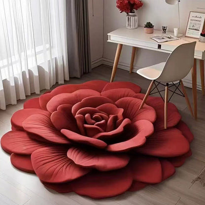 🌺Oferta Por Tiempo Limitado🌺Alfombra Floral de Felpa y Tierra de Diatomeas