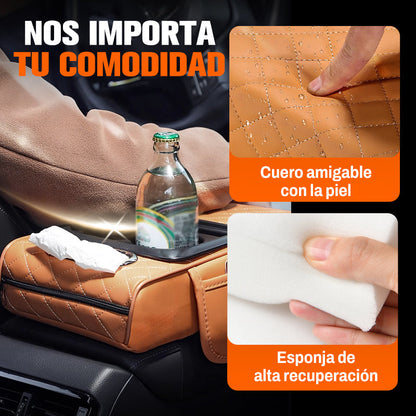 🚗💺Almohadilla multifuncional para reposabrazos – ¡Comodidad y práctica en tu auto!（Envío gratuito para 2 piezas））